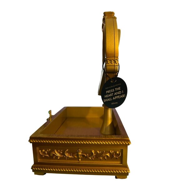 Bath Body Works Disney Villains Light Up Vanity Magic Mirror Gold Tone Tray NWT - Picture 4 of 6